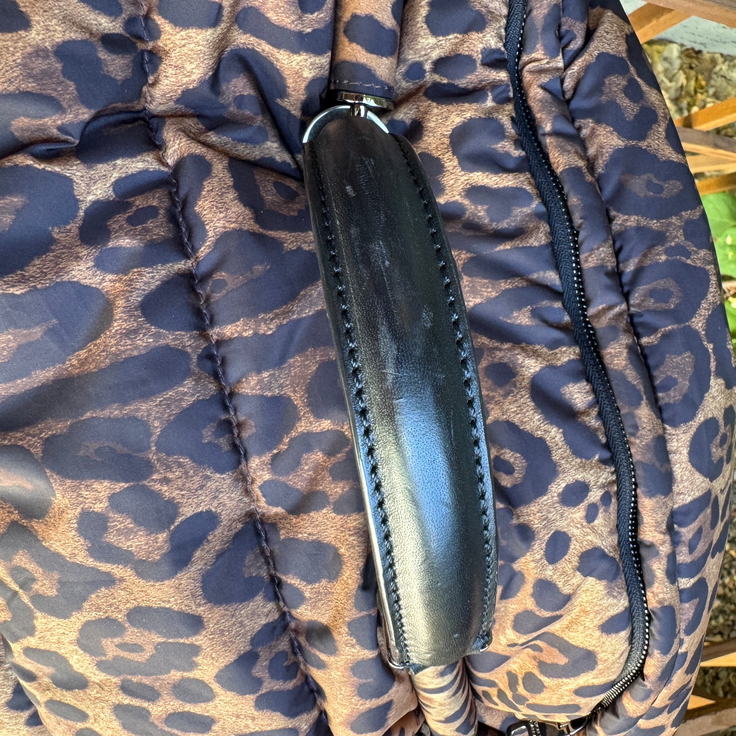 Dolce & Gabbana DG Leo XL Leopard Nylon Sicily Crossbody