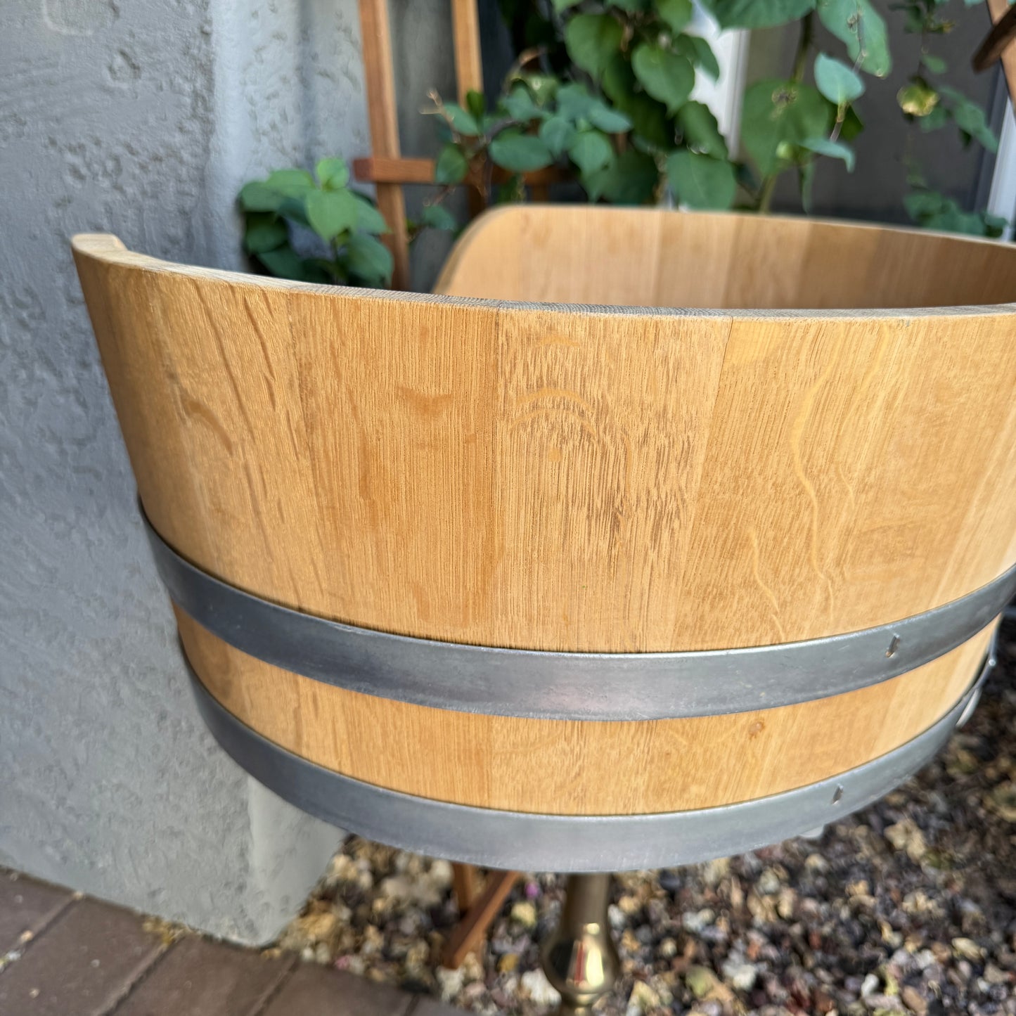 Hermès Medium Oak Bucket Basket Dog Bed