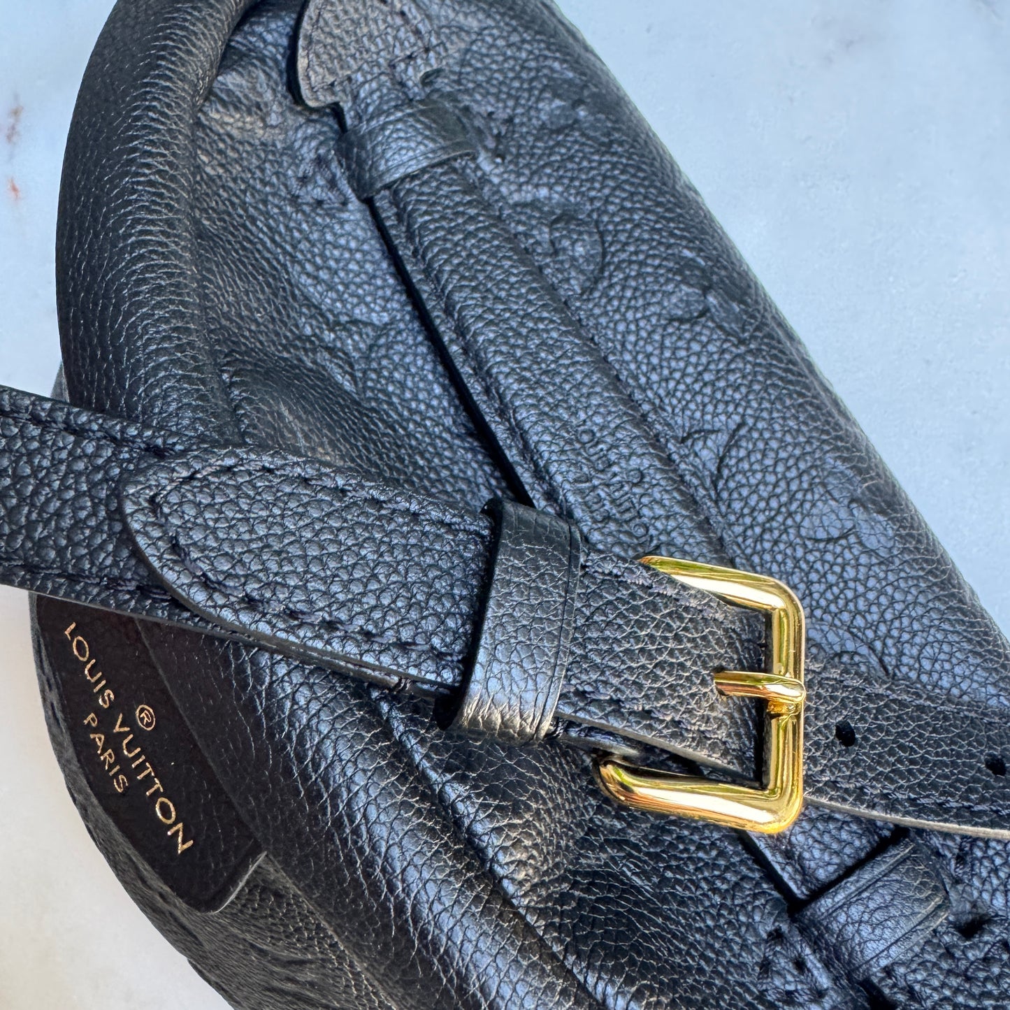 Louis Vuitton Monogram Empreinte Leather Bumbag