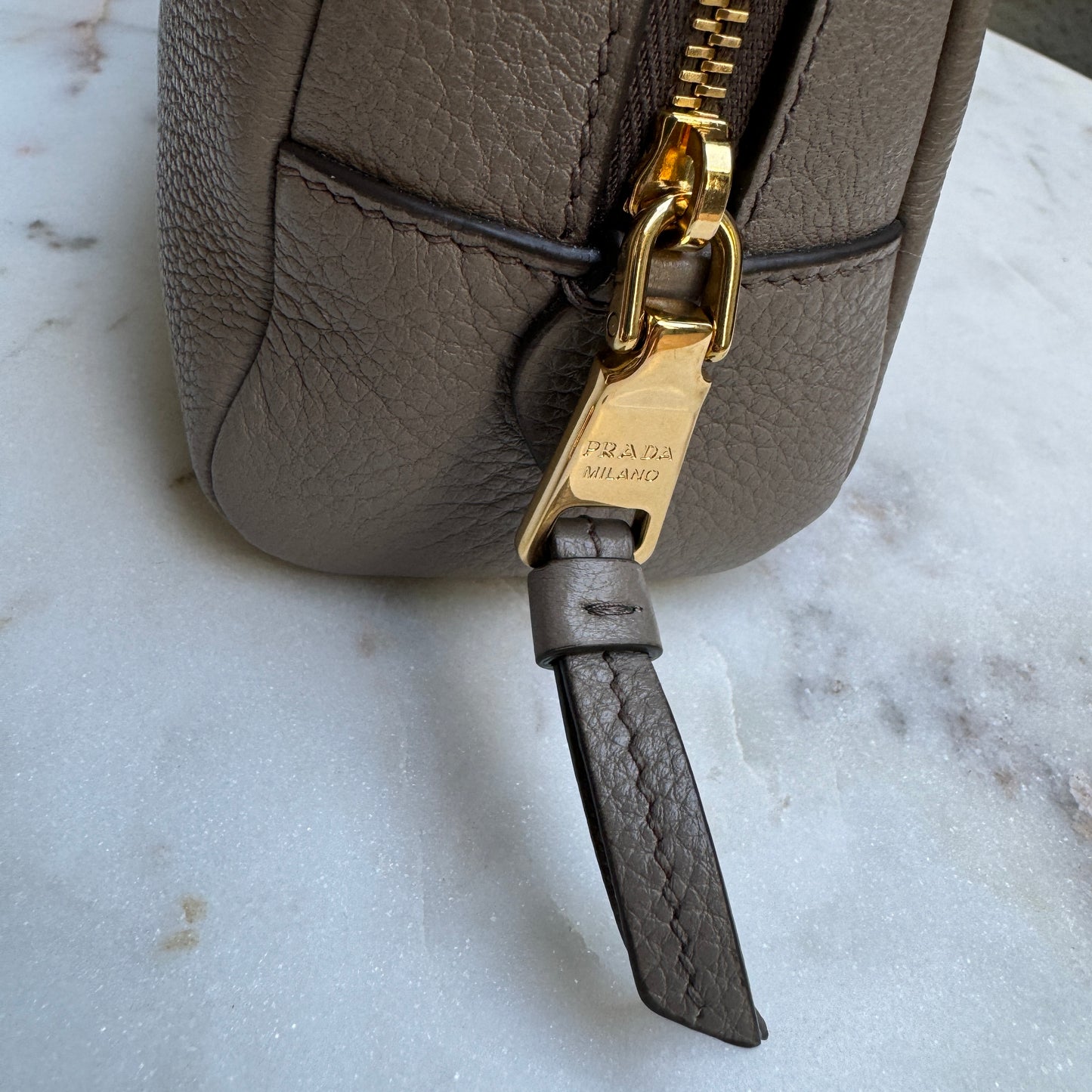 Prada Vitello Daino Cosmetic Pouch