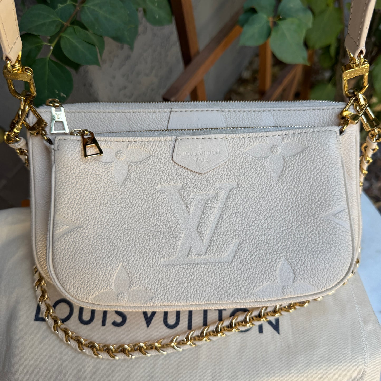 Louis Vuitton Multi Pochette Empreinte Crossbody
