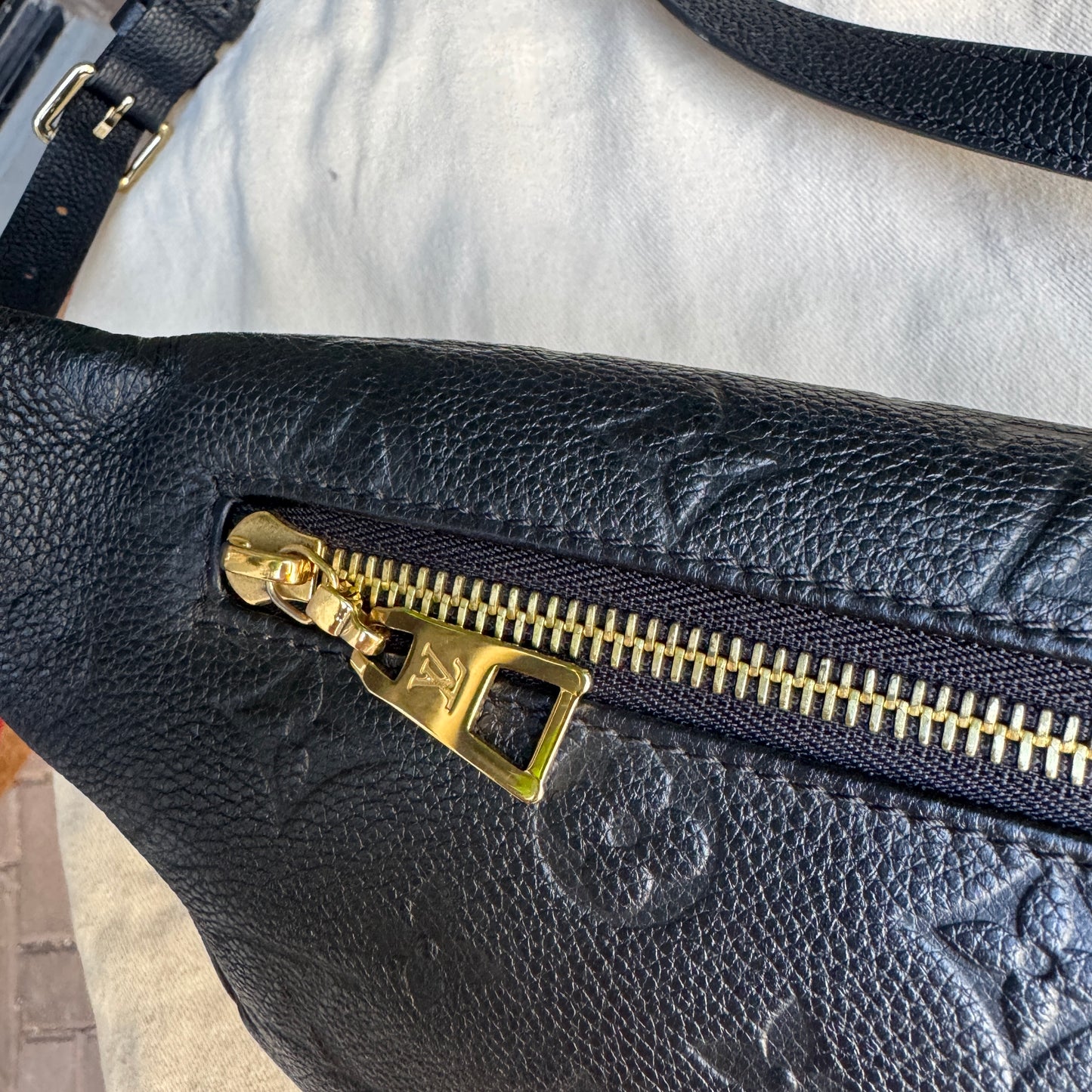 Louis Vuitton Monogram Empreinte Leather Bumbag