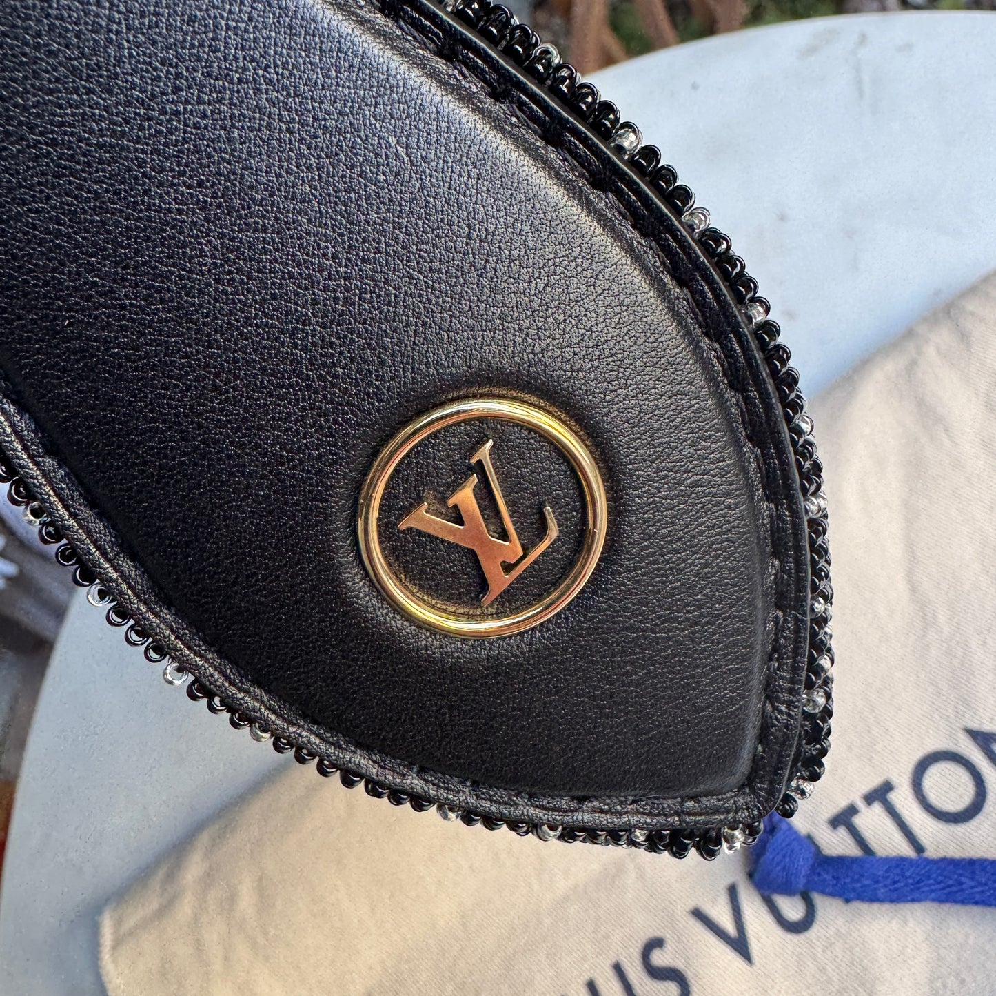 Louis Vuitton Beaded Pochette Tirette Limited Edition Shoulder Bag