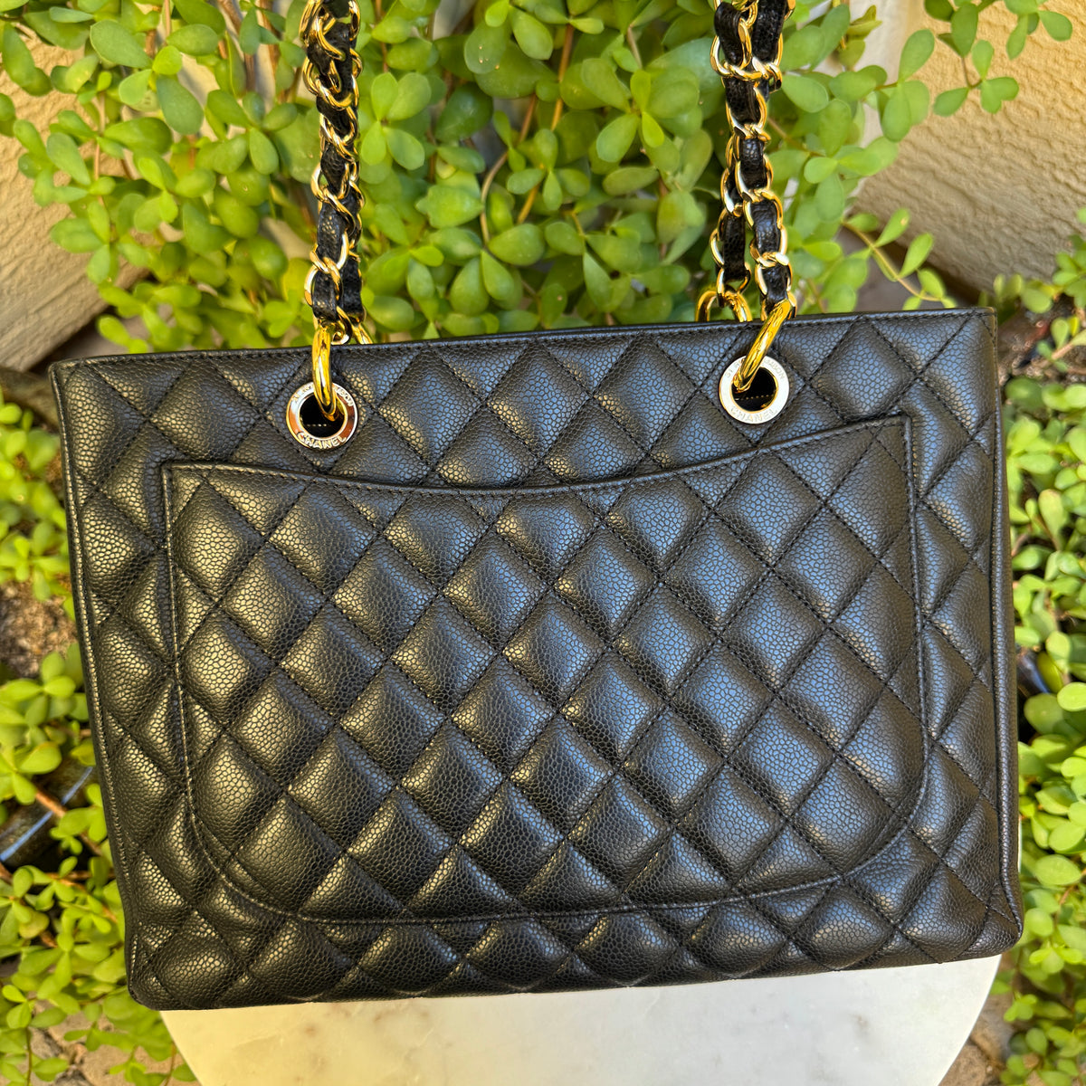 Chanel Classic Vintage Jumbo Caviar Single Flap