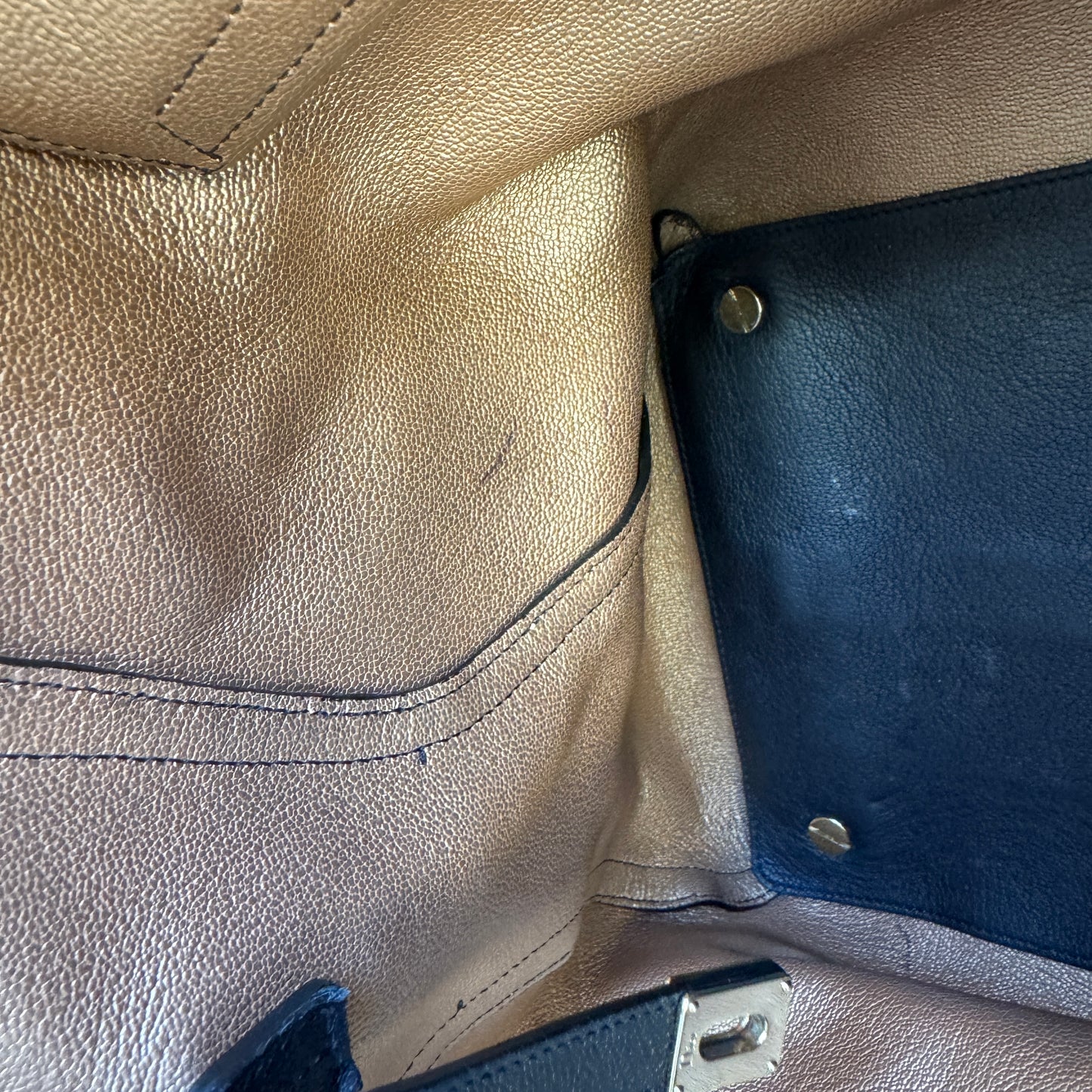 Dior Open Bar Leather Tote