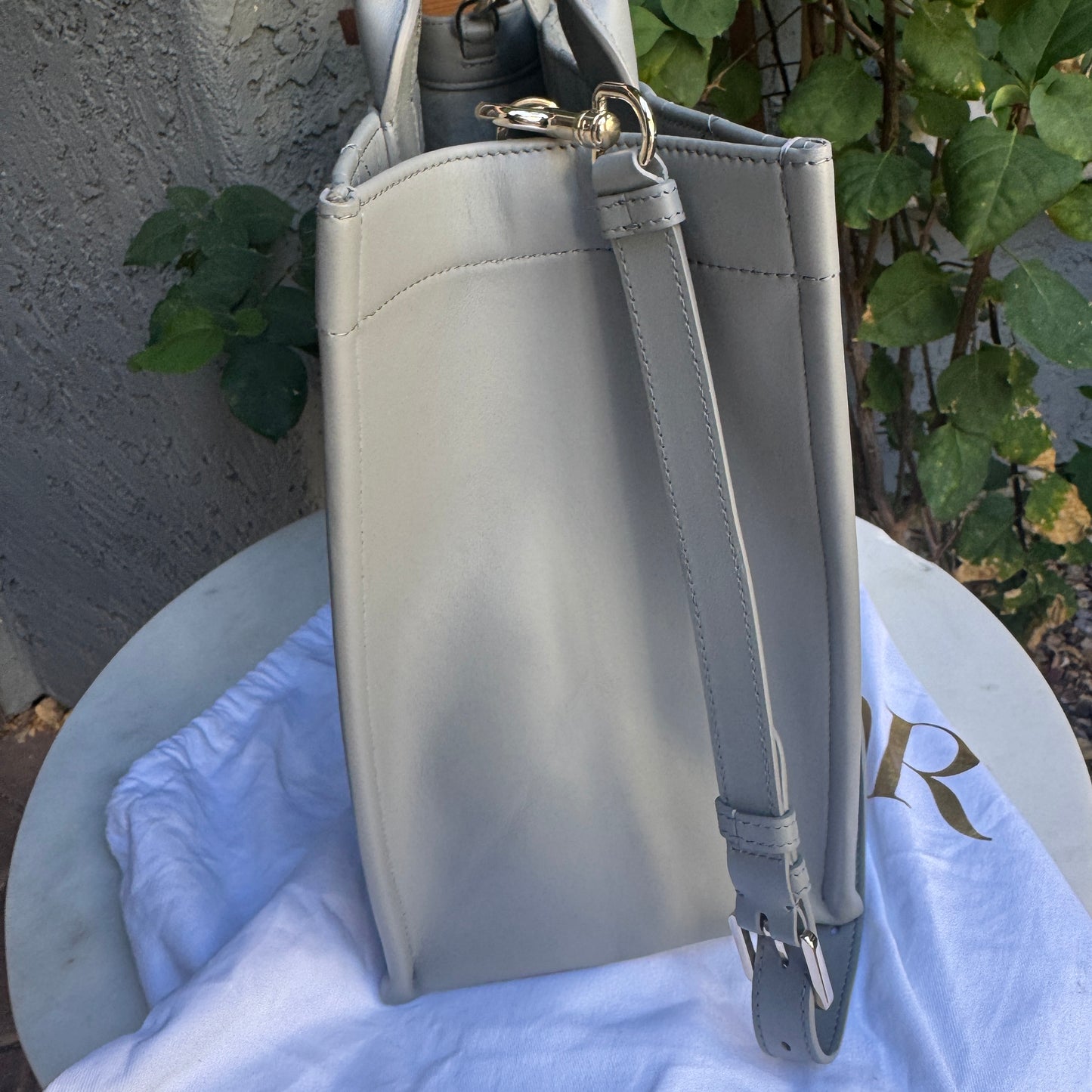 Christian Dior Calfskin Macrocannage Leather Medium Book Tote