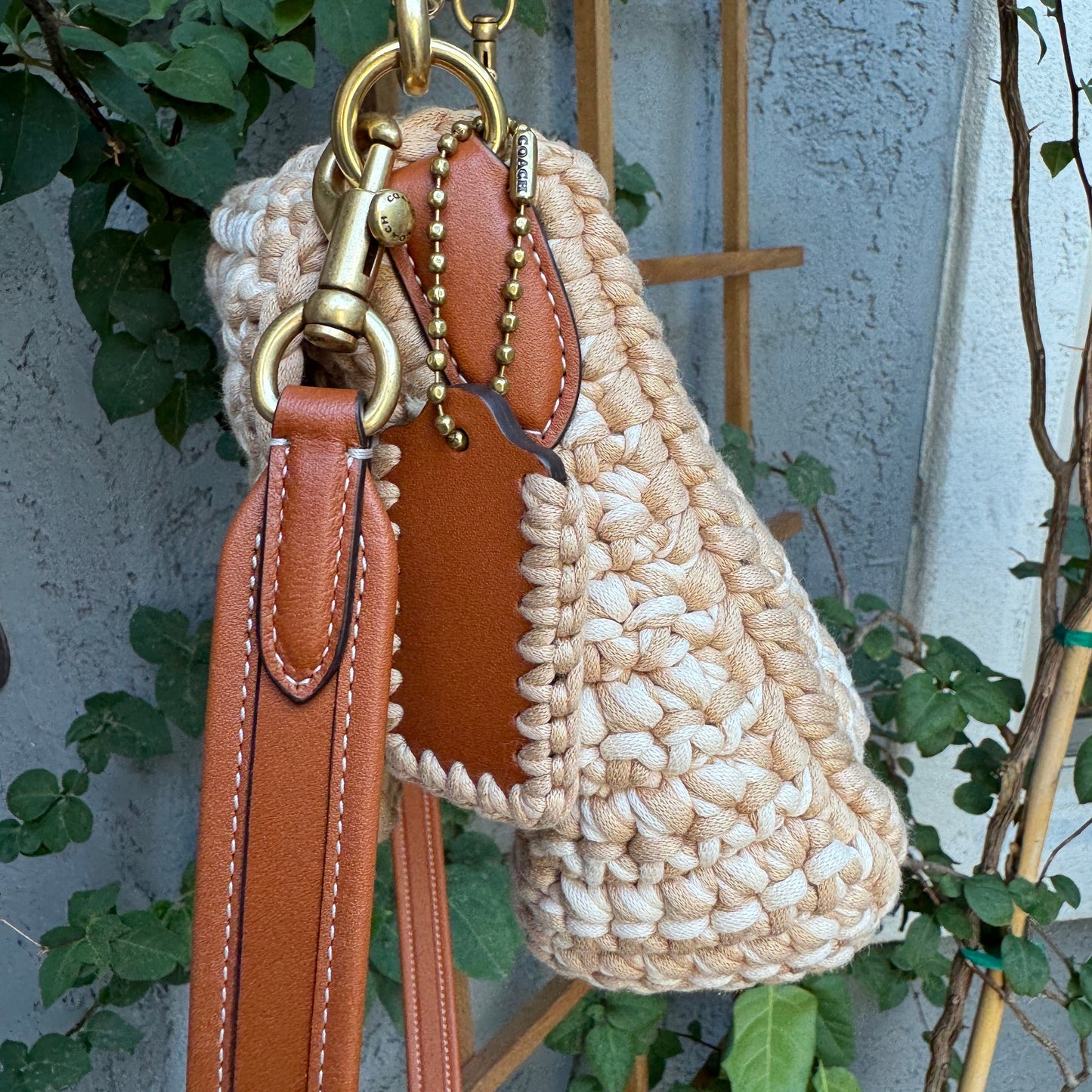 Coach Crochet Soft Tabby Shoulder Bag