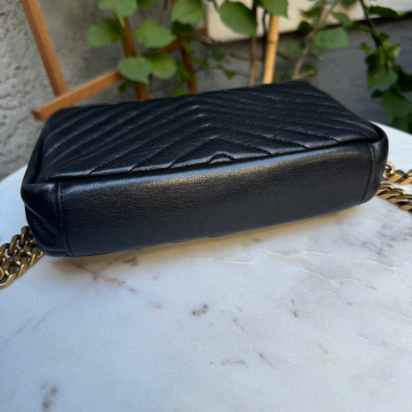 Yves Saint Laurent Matelasse Medium College Crossbody