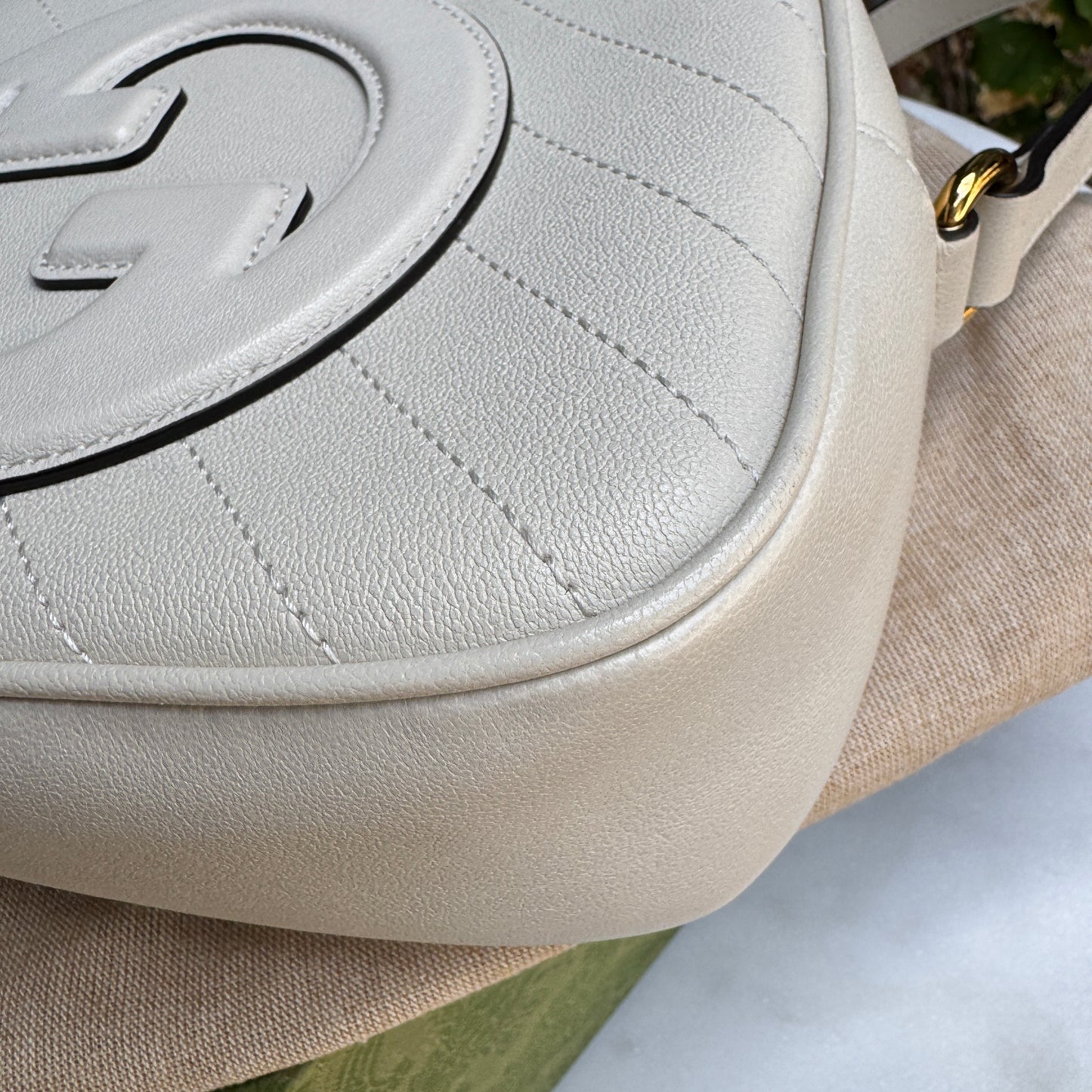 Gucci Blondie Small Leather Camera Bag Crossbody