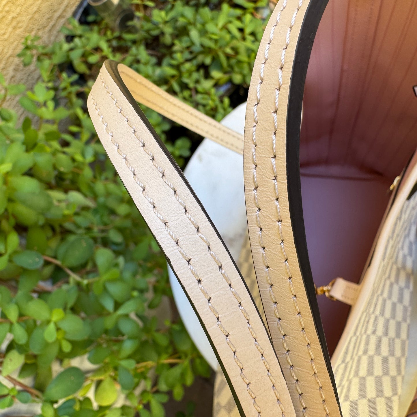 Louis Vuitton Braided Damier Azur Neverfull MM