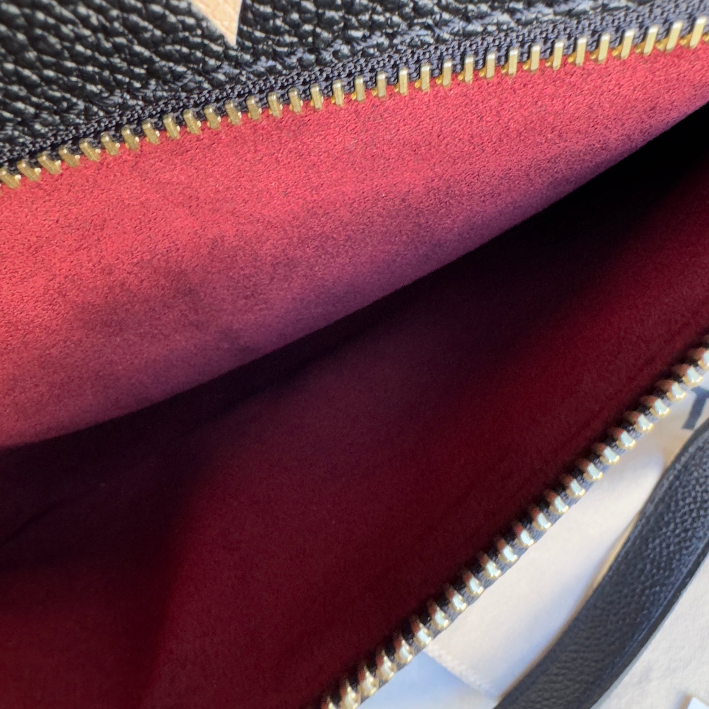 Louis Vuitton Bicolor Empreinte Leather Pochette Metis