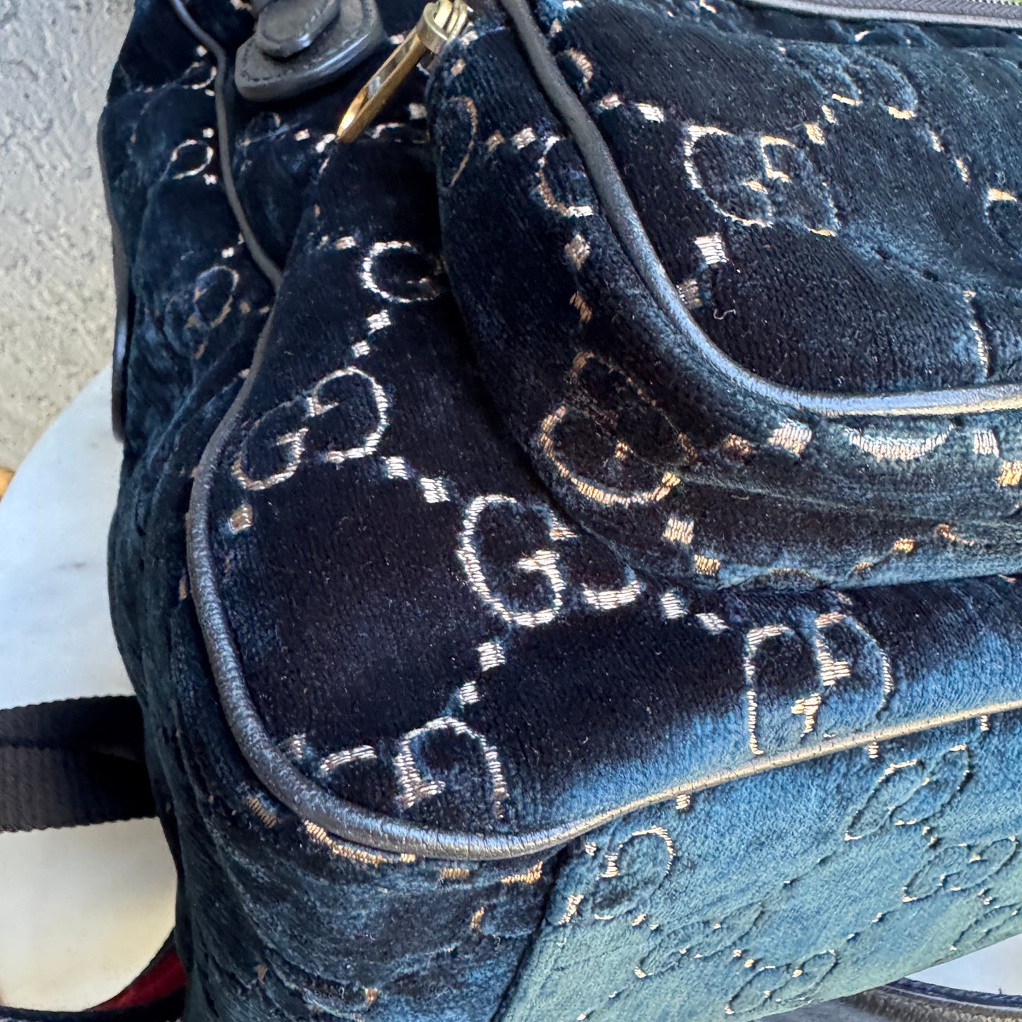 Gucci GG Marmont Velvet Backpack