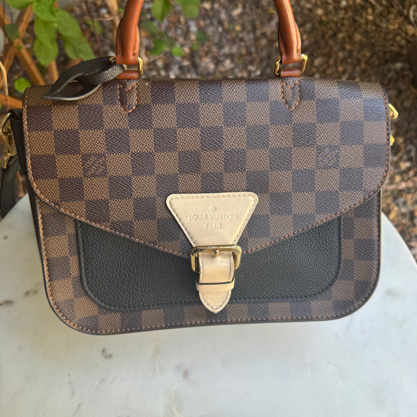 Louis Vuitton Damier Ebene Beaumarchais Crossbody