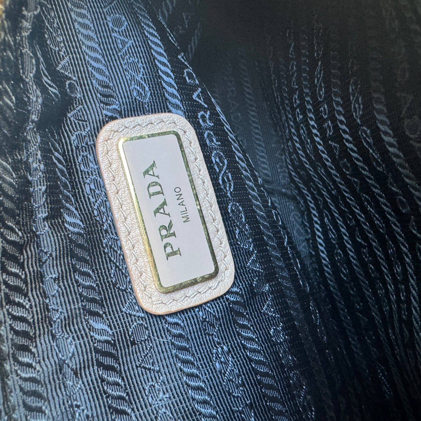 Prada Vitello Phenix Double Zip Camera Bag