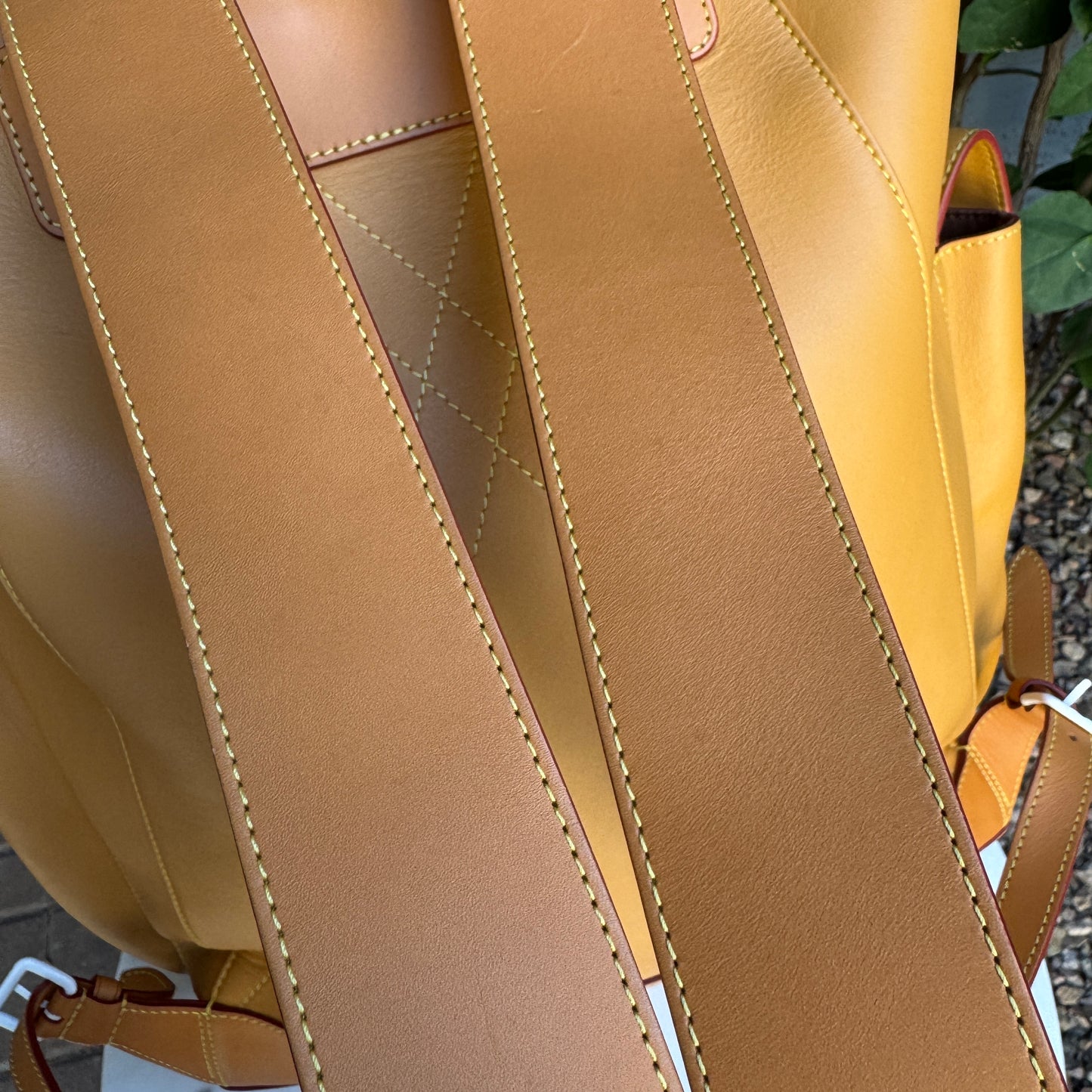Louis Vuitton x Virgil Abloh Vachetta Leather Christopher Backpack GM
