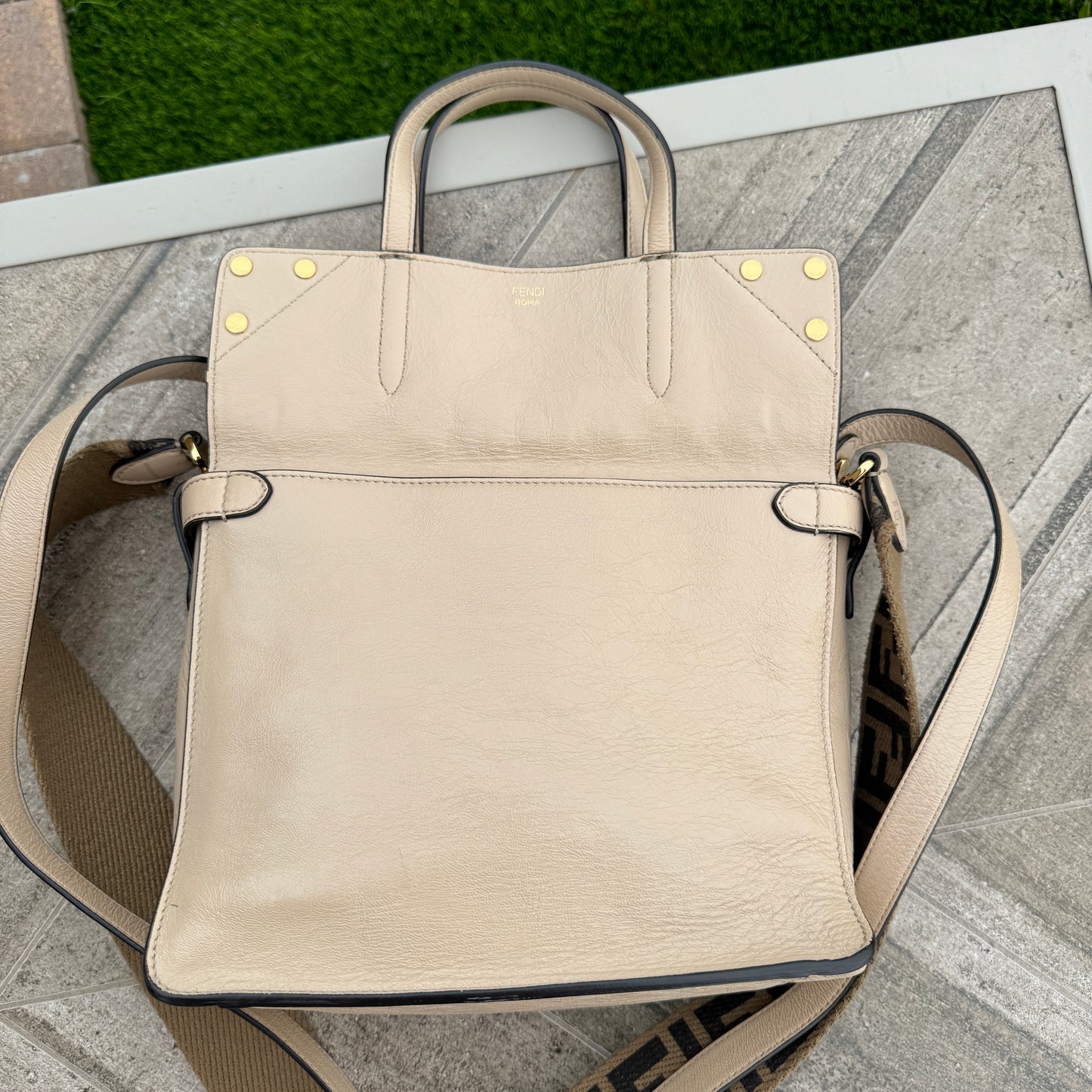 Fendi Grace Small Flip FF Crossbody Bag