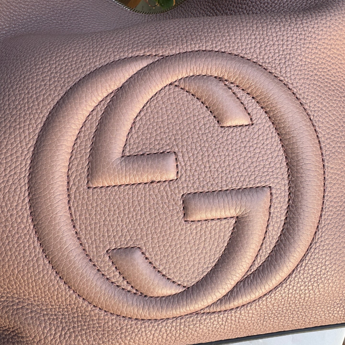 Gucci Soho Convertible Large Leather Hobo