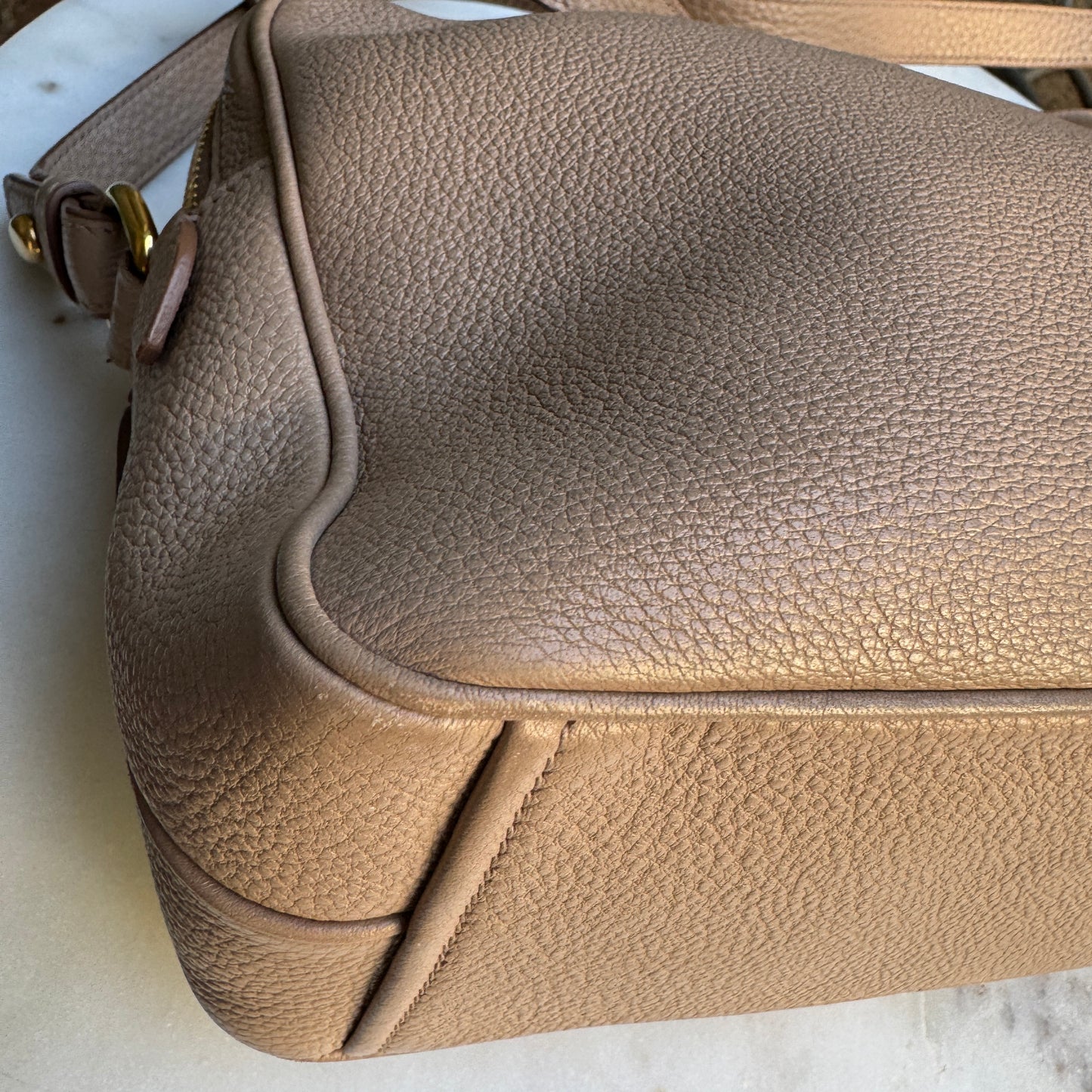Prada Vitello Phenix Double Zip Camera Bag