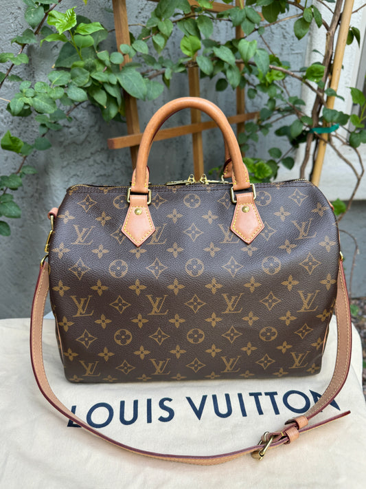 Louis Vuitton Monogram Speedy Bandouliere 30