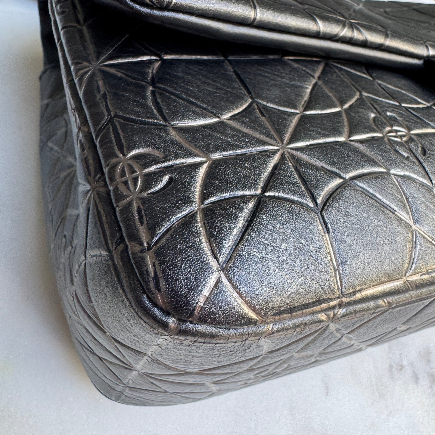 Chanel Calfskin Quilted Paris-Moscou Moujik Single Flap Bag