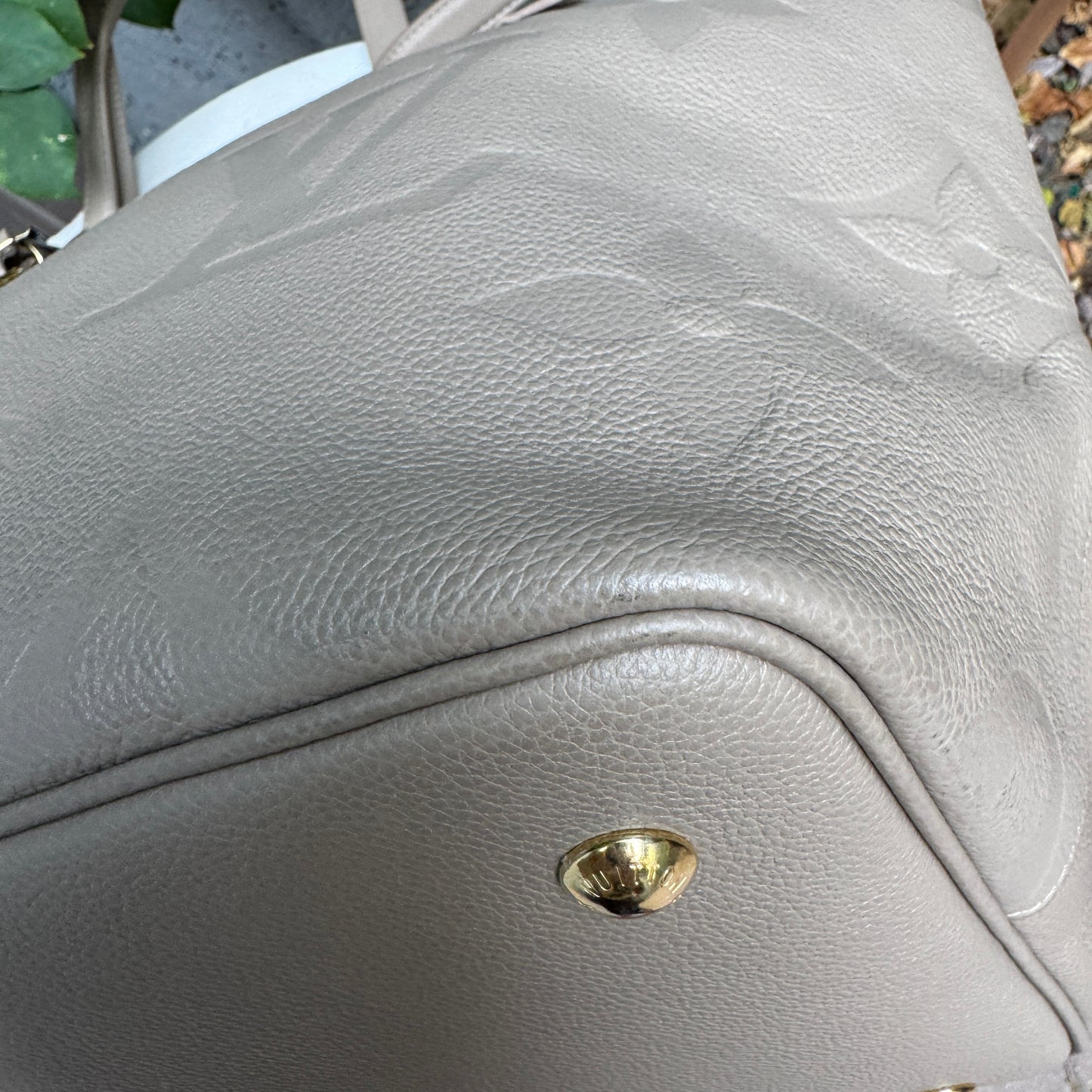 Louis Vuitton Giant Monogram Empreinte Travel Bag