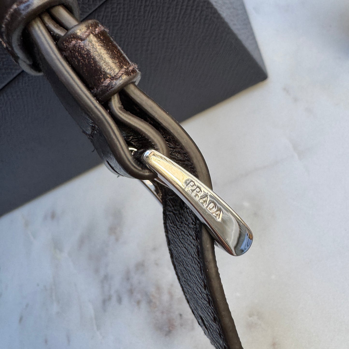Prada Nappa Leather Shoulder Bag