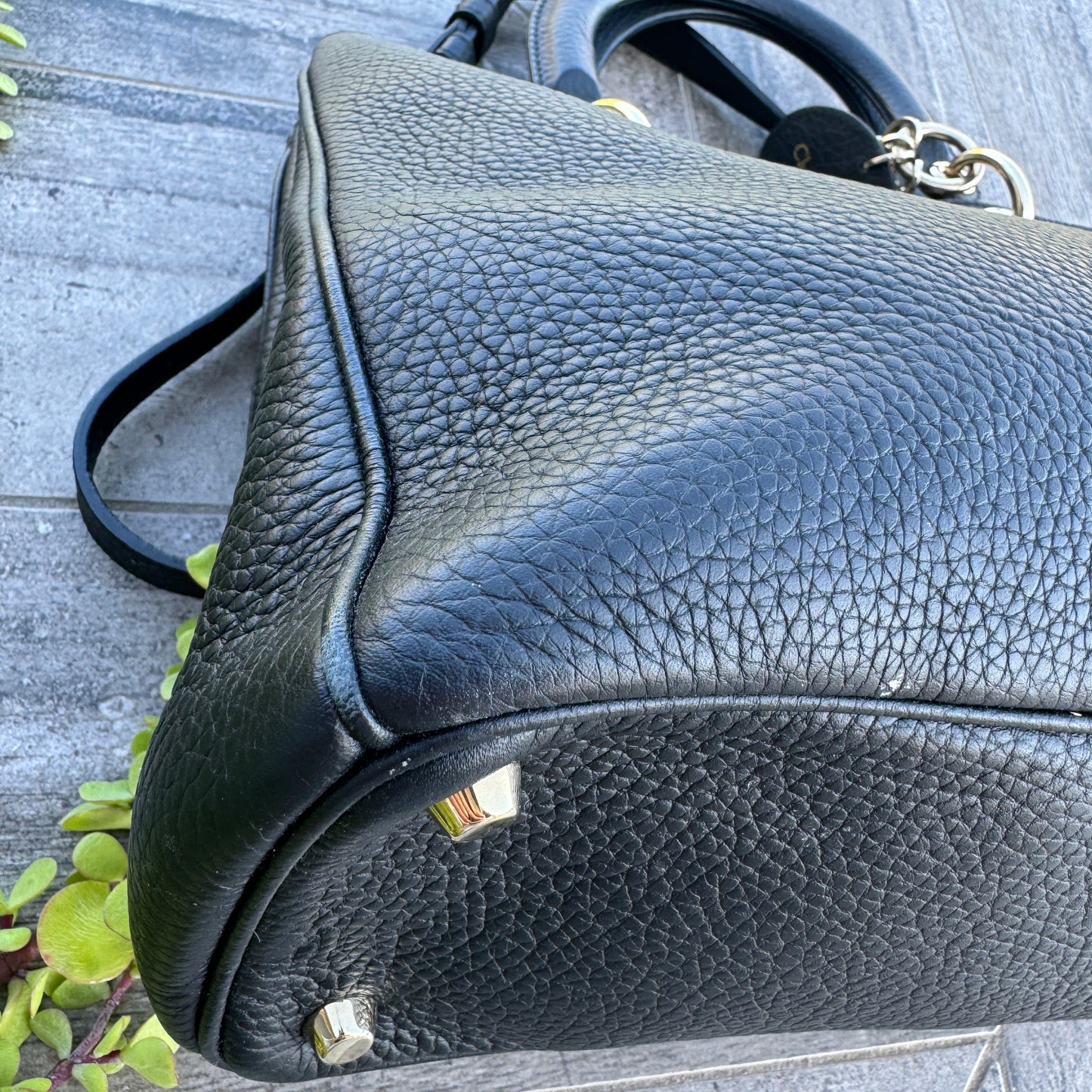 Christian Dior Bullcalf Medium Diorissimo Tote