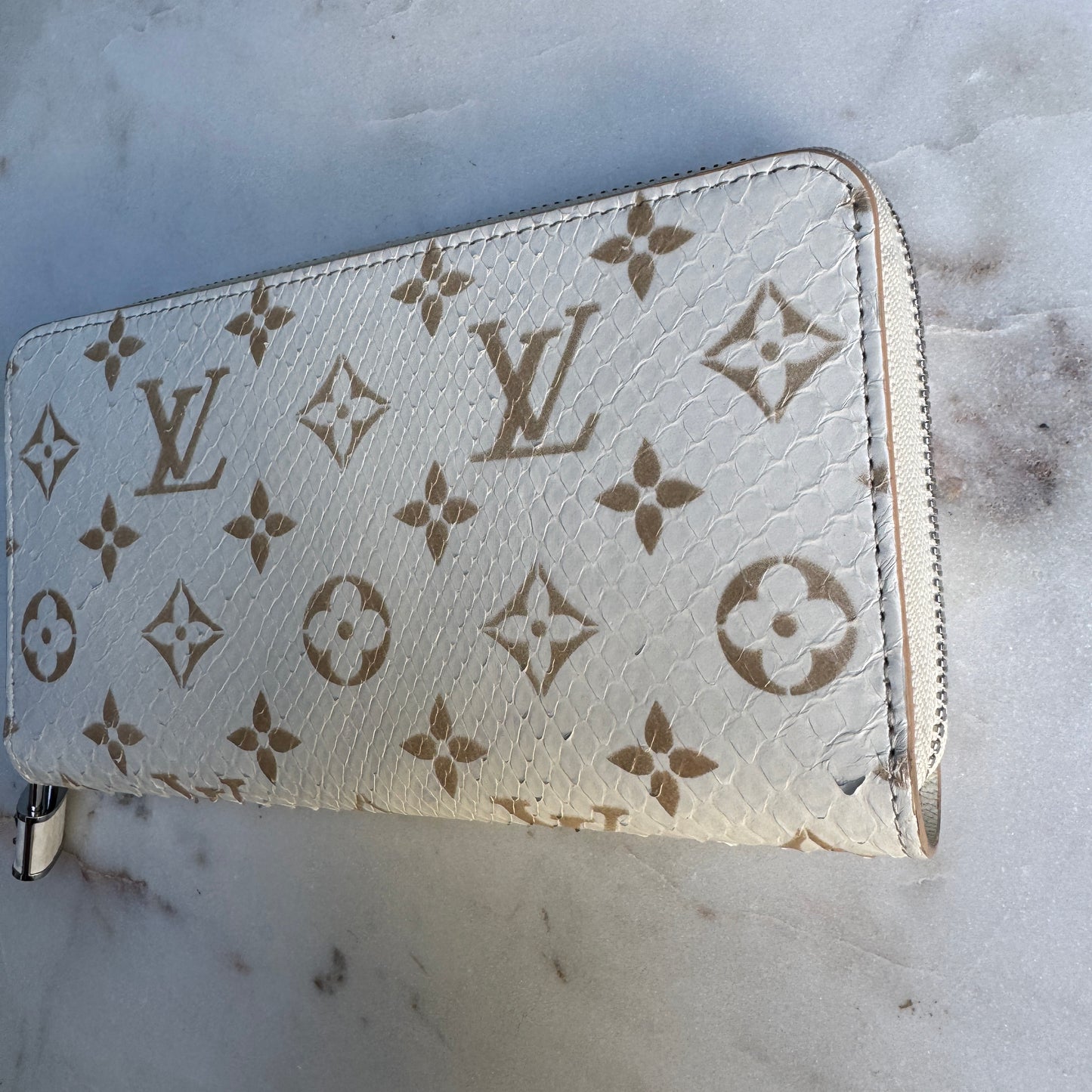 Louis Vuitton Python Zippy Wallet