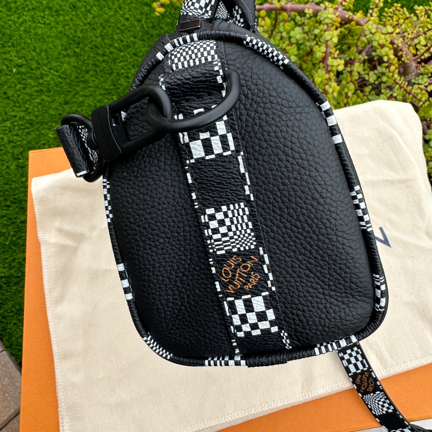 Louis Vuitton City Keepall XS Damier Distorted Boston