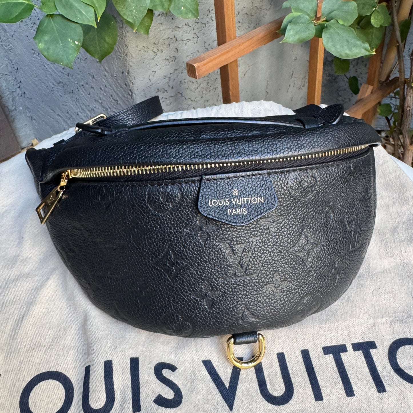 Louis Vuitton Monogram Empreinte Leather Bumbag