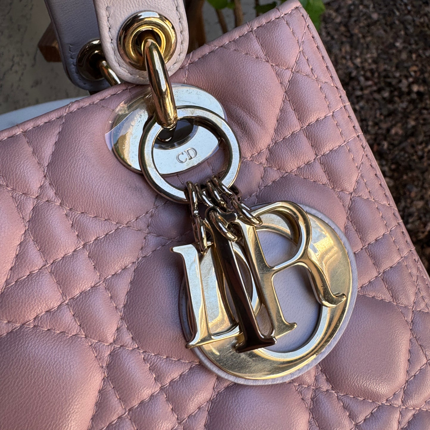 Christian Dior Medium Lady Dior Shoulder Bag