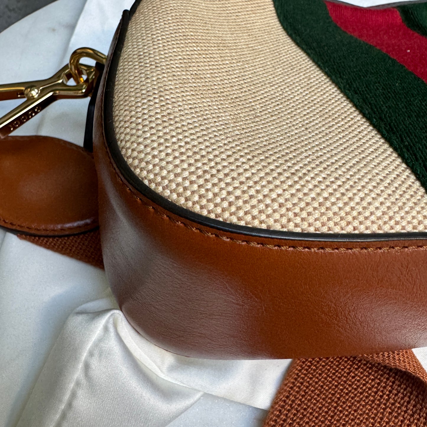 Gucci GG Vintage Canvas Crossbody