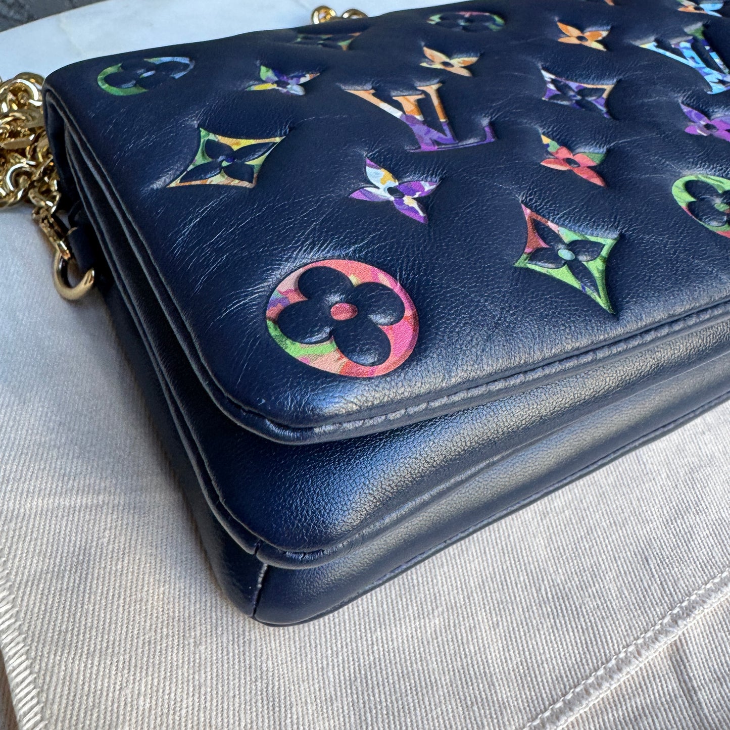 Louis Vuitton Multicolor Garden Pochette Coussin Crossbody