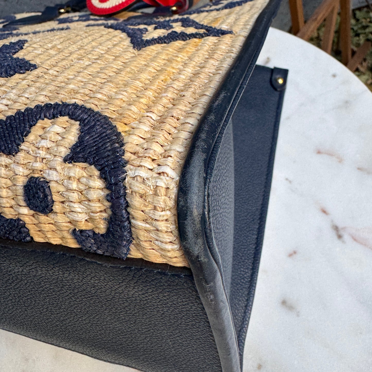Louis Vuitton Monogram Giant Raffia OnTheGo MM