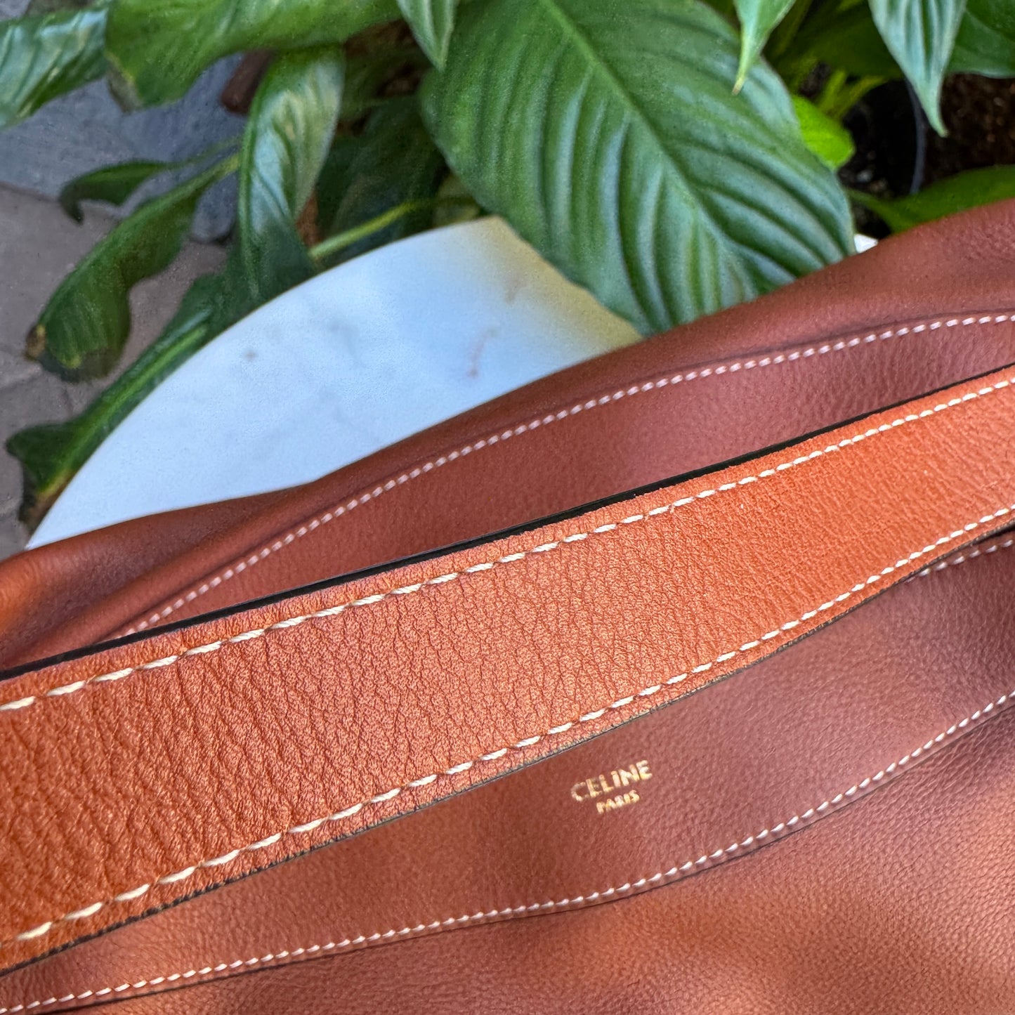 Celine Supple Calfskin Medium Romy Shoulder Bag