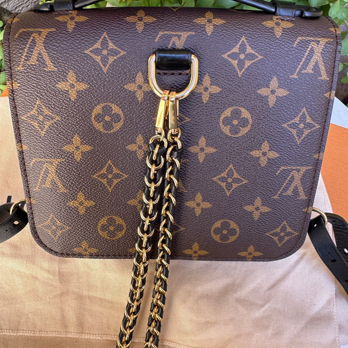 Louis Vuitton Reverse Monogram Pochette Metis Backpack