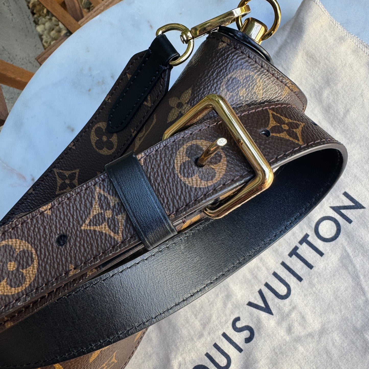 Louis Vuitton Monogram Neo Saint Cloud Shoulder Bag