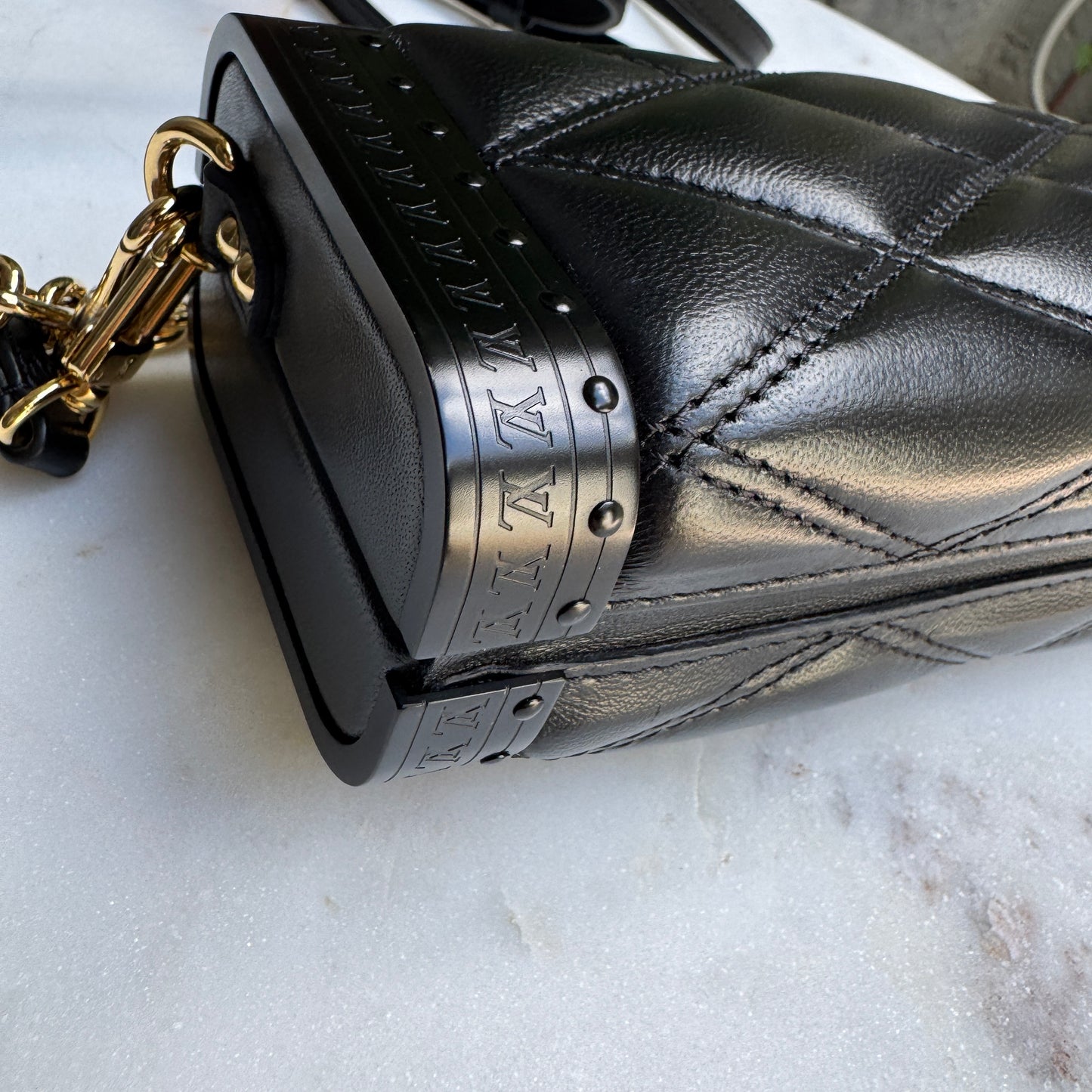 Louis Vuitton Quilted Leather Vanity Case Trunk PM