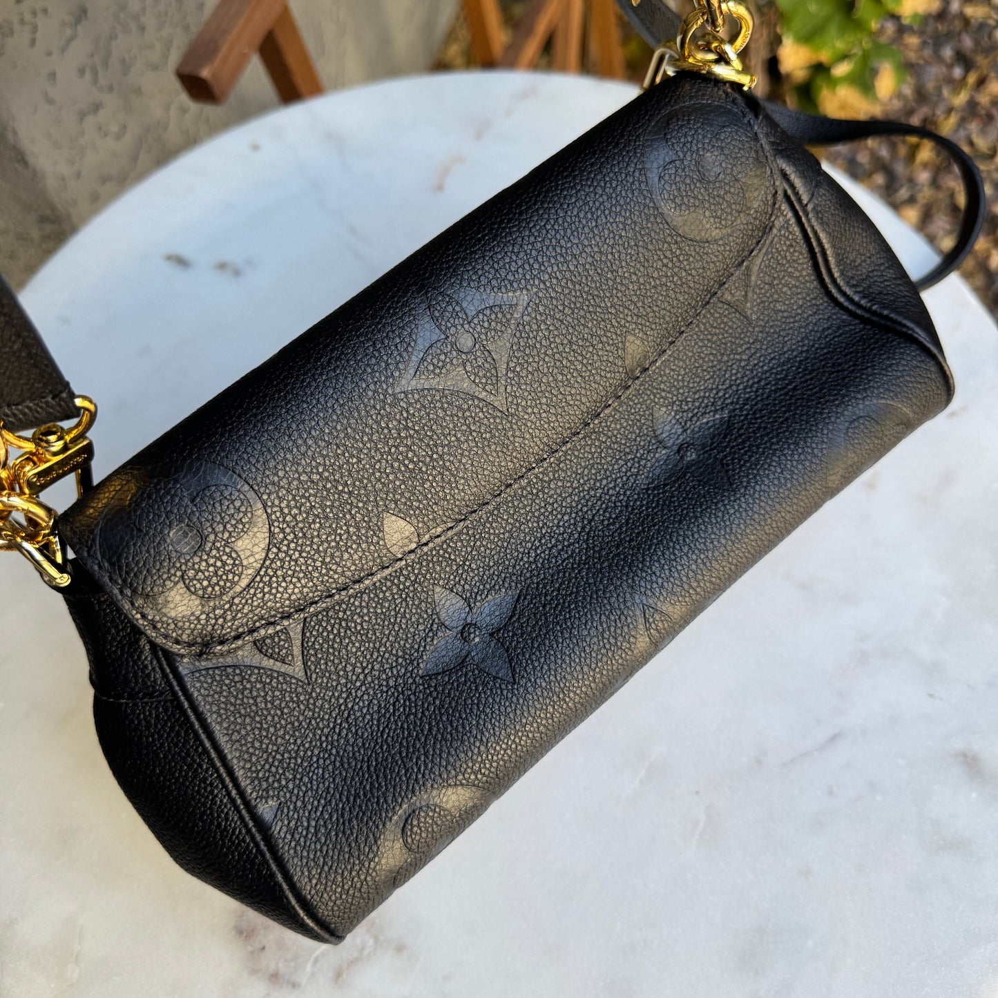 Louis Vuitton Giant Monogram Empreinte Favorite NM Crossbody