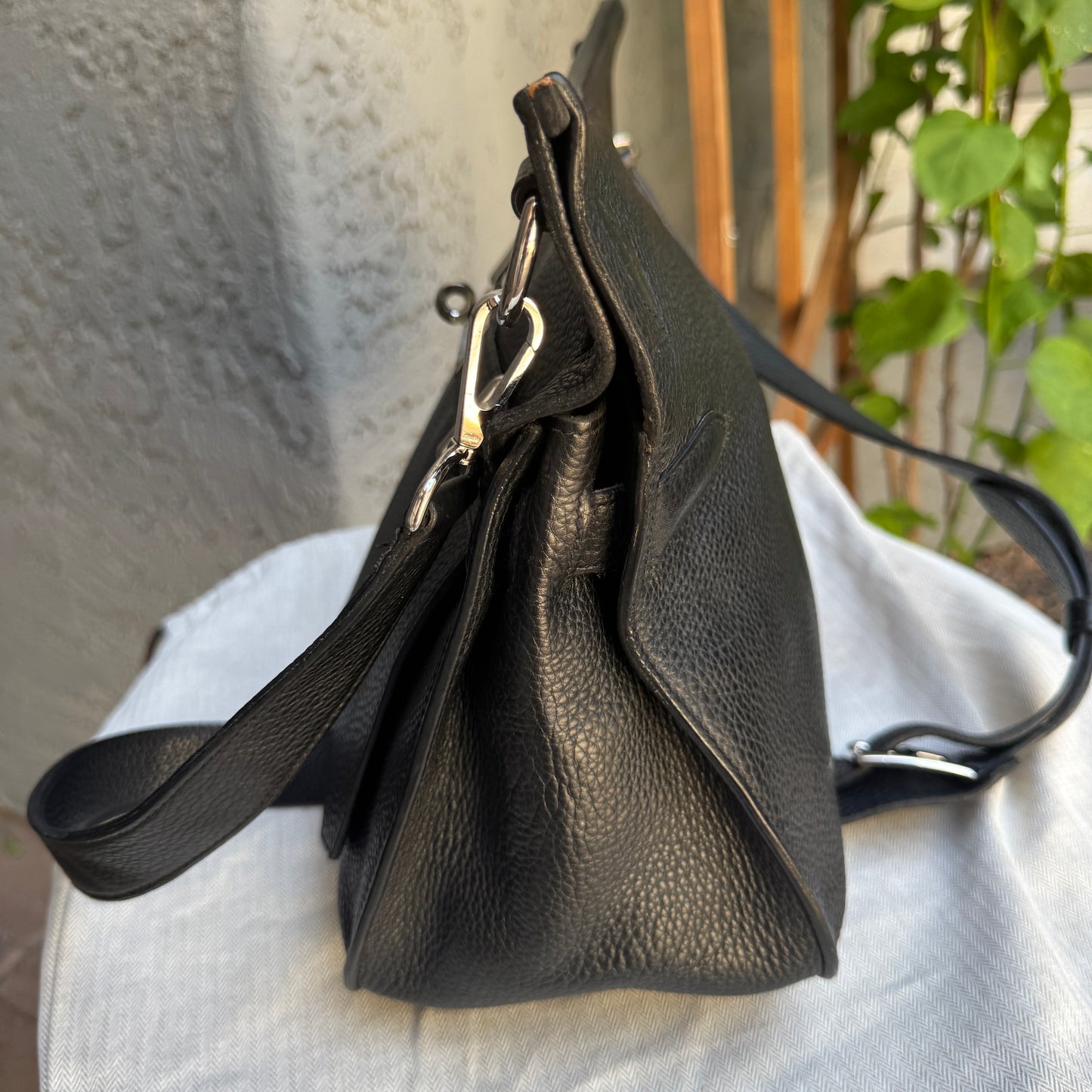 Hermès Togo Leather Jypsiere 34