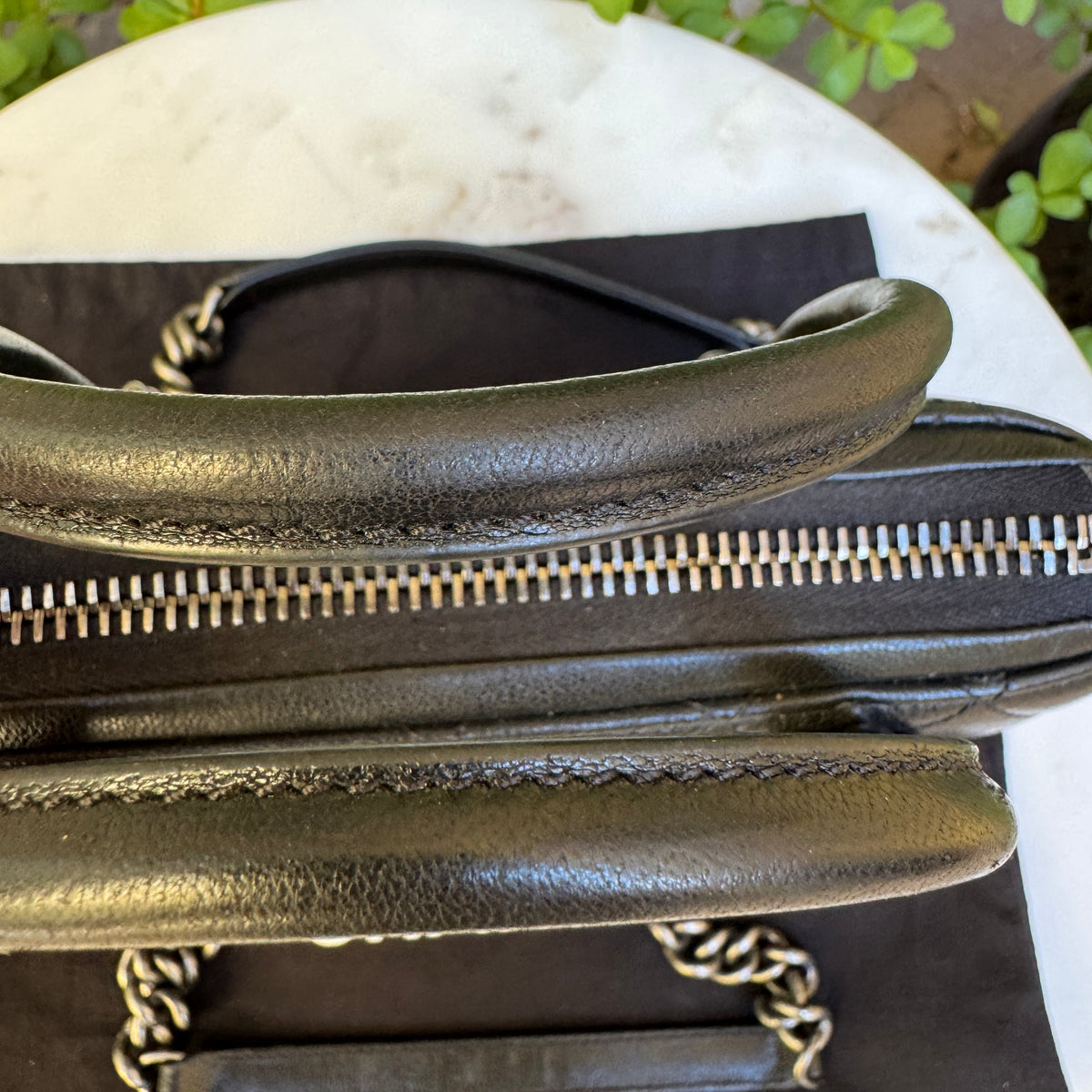Chanel Quilted Leather Small Boy Tote