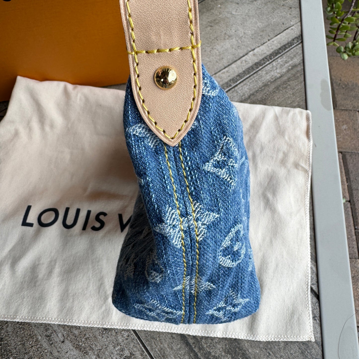 Louis Vuitton Monogram Denim Hills Pochette