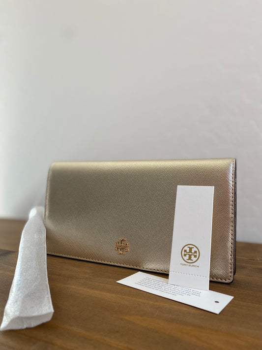 Tory Burch Emerson Slim Wristlet Envelope Wallet