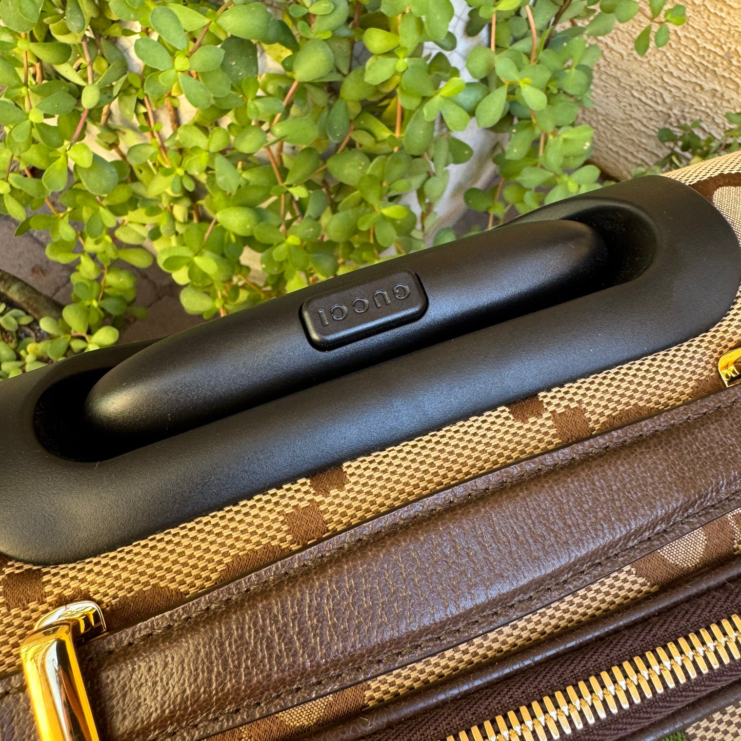 Gucci Jumbo GG Savoy Cabin Trolley Suitcase