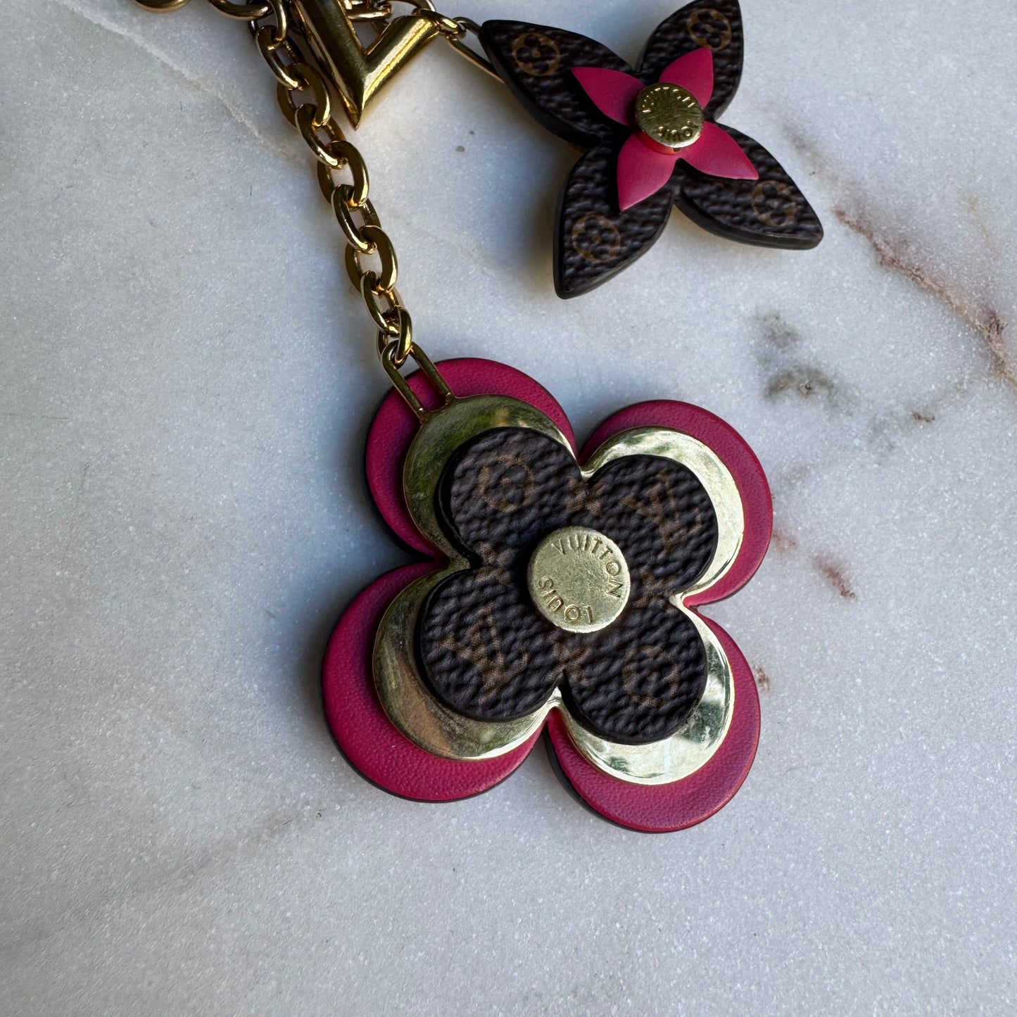 Louis Vuitton Blooming Flowers Bag Charm