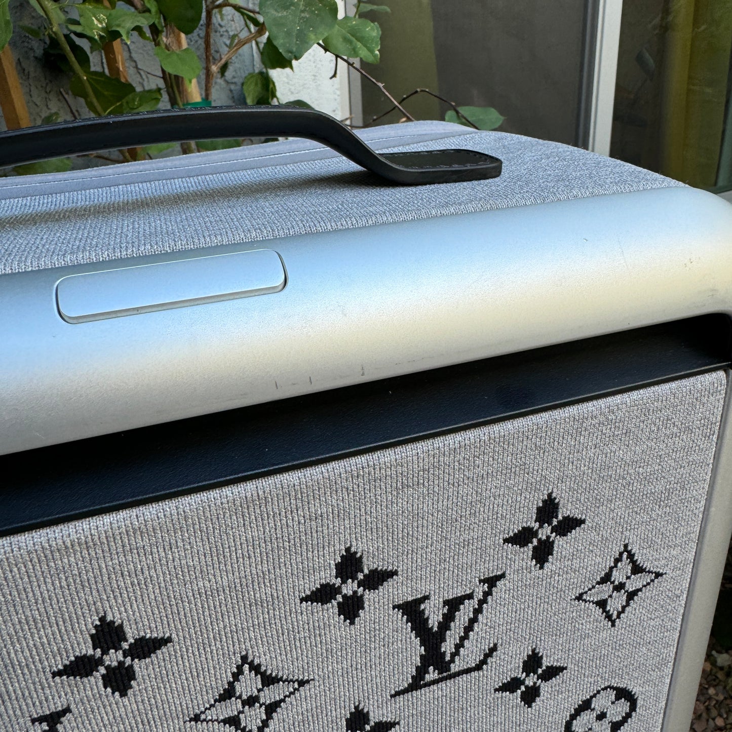 Louis Vuitton Knit Monogram Horizon Soft 55 Suitcase