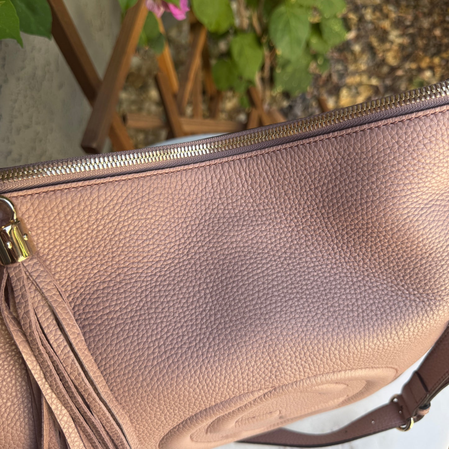 Gucci Soho Convertible Large Leather Hobo