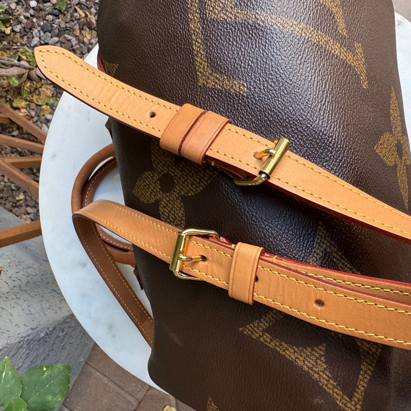 Louis Vuitton Reverse Giant Monogram Speedy Bandouliere 30