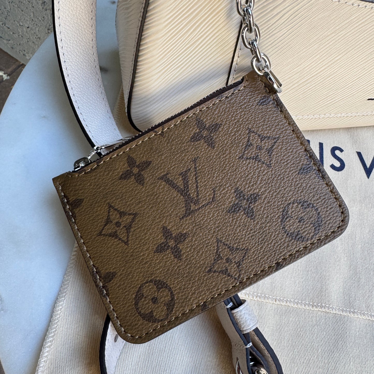 Louis Vuitton Quartz Epi Leather Marelle Crossbody