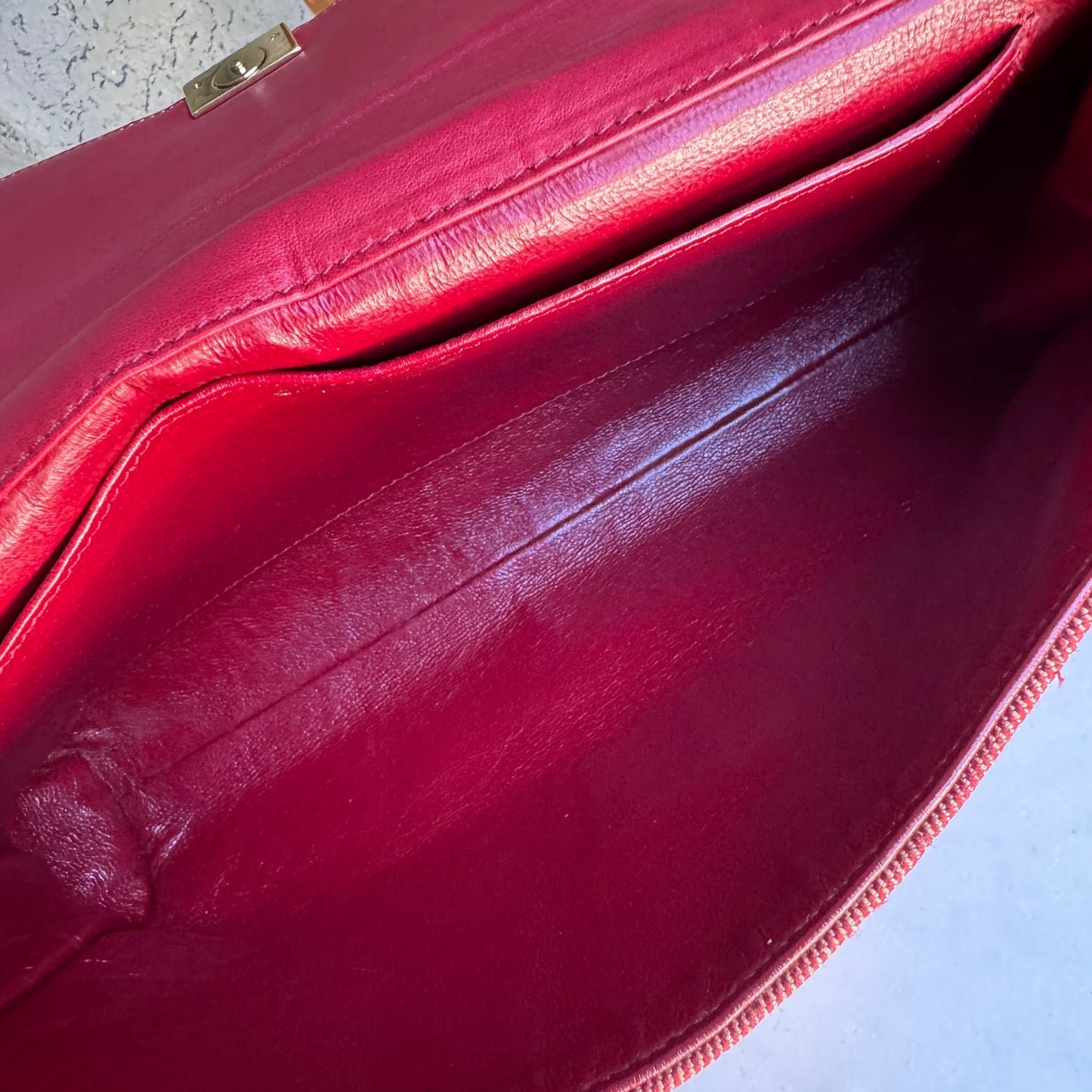 Chanel Vintage Denim Chocolate Bar Quilt Single Flap Shoulder Bag